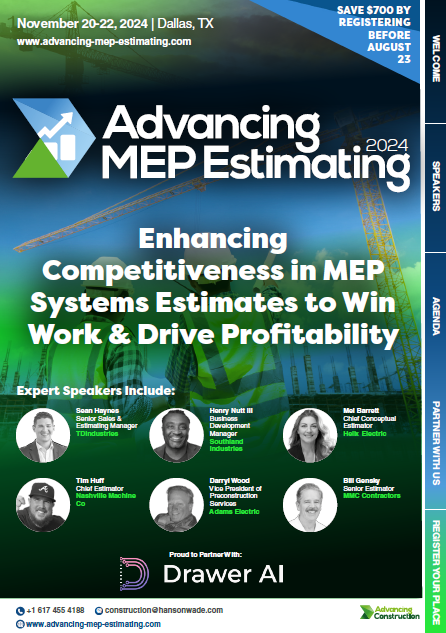 Advancing MEP Estimating Summit